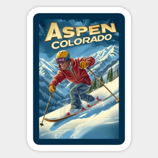 Aspen Colorado Sticker